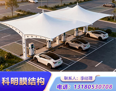 沧州小区汽车充电桩膜结构